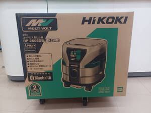 【未使用品】HiKOKI（ハイコーキ）36Vコードレス集じん機 RP3608DB(L)(2WP) フルセット 電動工具/ITRK7ZTXNYC6