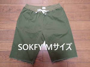 SOKFY　ハーフパンツ　Mサイズ　オリーブ　送230円可能