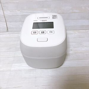 【極美品】象印 ZOJIRUSHI 圧力IH 炊飯器 炎舞炊き NW-FA10-WZ ホワイト 5.5合炊き 2022年製 米 ご飯 炊飯ジャー