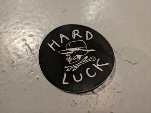 NEW HARD LUCK ハードラック ステッカー スケートボード ハードコア カリフォルニア (まとめ買いOK)