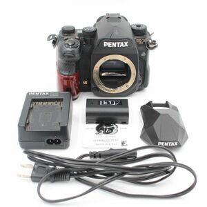 ショット数8416回。★良品★ PENTAX ペンタックス K-1 Mark II J limited 01 ボディキット ブラック&ゴールド