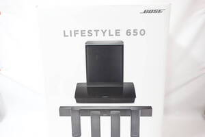 ☆新品☆ BOSE ボーズ ホームシアターシステム ブラック Lifestyle 650 home entertainment system