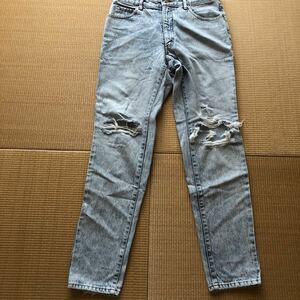 即決★USED★BLUE WAY JEANS★ブルーウェイジーンズ３２インチ１０円♪５２０円発送