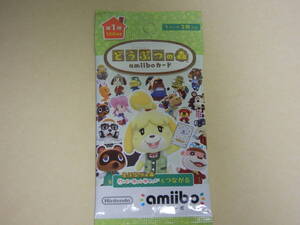 任天堂　どうぶつの森　amiiboカード　第1弾　NVLEMA3A　新品　送料無料