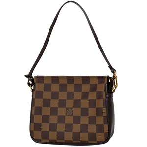 ルイ・ヴィトン Louis Vuitton トゥルース メイクアップ メイク コスメ アクセサリーポーチ ダミエ ブラウン N51982 レディース 【中古】