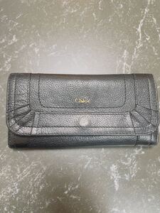 長財布 レザー Chloe 財布 クロエ