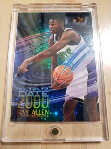 レア Rookie 1996 -97 Skybox EX Star Date 2000 RAY ALLEN RC / レイ アレン (2x NBA Champions) NIKE JORDAN