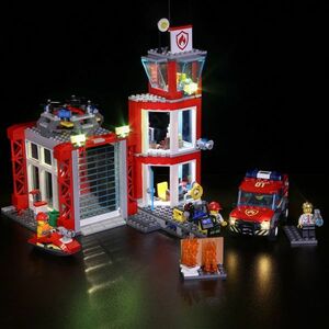 MOC LEGO レゴ ブロック シティ 60216 互換 レゴシティの消防隊 LED ライト キット DL006
