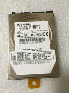 ★1100時間 TOSHIBA/東芝 MK4032GSX 2.5インチHDD『正常判定』39.6GB