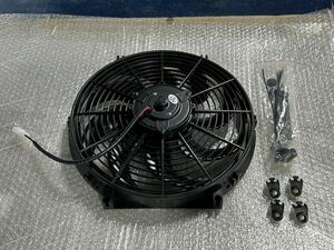 新品未使用品 BNR32 エアコン 電動ファン コンデンサーファン スカイライン GTR RB26 HCR32 HNR32 12V 