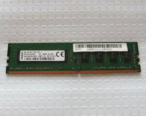 PC用メモリ Kingston 4GB 1Rx8 PC4-2133P-UA0-11 ACR21D4U15HAG/4G 4GB 中古 145