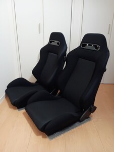 美品 RECARO SR-3 black 左右2脚セット 製作後未使用です！！　レカロ sr.lx.ls sr3 sr