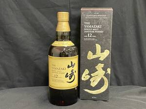 ST0701-41　ST0701-41　山崎　12年　SUNTORY SINGLE MALT JAPANESE WHISKY　700ml　43％　サントリーシングルモルトウイスキー　古酒