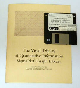 SigmaPlot グラフ・ライブラリ　Visual Display Quantitative Information (Edward Tufte)　SPSS　Bell Centennial フォント付き　可視化