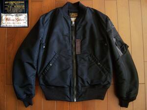 バズリクソンズ BUZZ RICKSON WILLIAM GIBSON COLLECTION TYPE BLACK MA-1 ウィリアム・ギブソン フライトジャケット ブラック 黒