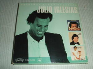 輸入盤・3枚組紙ジャケボックスCD★フリオ・イグレシアス　JULIO IGLESIAS★程度良好で送料無料！！！