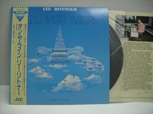 [帯付 DIRECT DISK LP] リー・リトナー / オンザライン LEE RITENOUR ON THE LINE 1983年 ビクター音楽産業株式会社 VIDC-5 ◇r60429