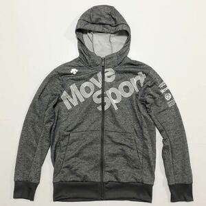 美品 DESCENTE トラックジャケット MOVE SPORT ムーブスポーツ デサント トレーニング ジャージ スウェット 送料無料 ジップアップ