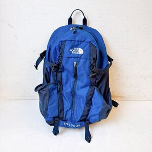 262＊中古 THE NORTH FACE ザノースフェイス TELLUS25 テルス25 リュック バックパック NM61309 ブルー アウトドア メンズ かばん 現状品＊