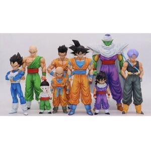 9体セット　ドラゴンボール　フィギュア　PVC製　完成品　専用箱付き