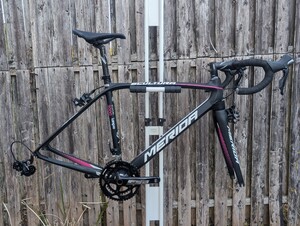 MERIDA SCULTURA 3000 フルカーボン ロードバイク 50cm シマノ SHIMANO 105 5800 メリダ スクルトゥーラ ホイール無し 佐川急便配送