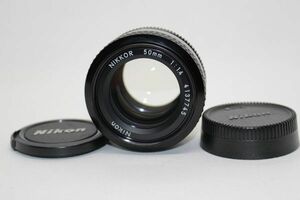 ニコン Nikon Ai NIKKOR 50mm F1.4 単焦点 標準レンズ Fマウント Lens #Z3530