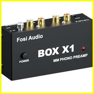 《特価》★BOXX1★ MM ポータブヘッドフォンアンプ プリアンプ フォノ 超コンパクトミニステレオ X1 Phono BOX 3.5MMヘッドフォン