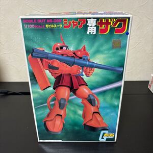 too バンダイ BANDAI 機動戦士ガンダム ガンプラ プラモデル ジオン軍モビルスーツ 1/100スケール シャア専用ザク