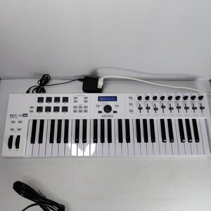 はこぽす不可 ジャンク ARTURIA アートリア KEYLAB ESSENTIAL 49 49鍵盤 MIDIキーボード 送料無料 匿名配送