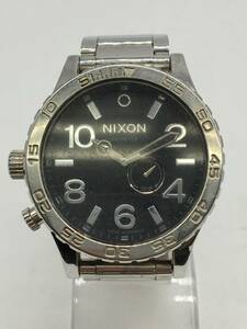 0601-508MK⑧23679 RP 腕時計 不動　NIXON　ニクソン　SIMPLIFY　THE51-30　ブラック文字盤　ラウンド　メンズ