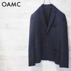 OAMC 16SS Perforated 2B Jacket-Navy/52