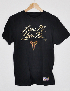 【NBA P/USED】コービーブライアント Tシャツ(LOVE ME)【NIKE/ナイキ】kobe bryant lakers コービー ブライアント レイカーズ