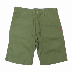 17SS ダブルタップス WTAPS BUDS SHORTS COTTON SATIN ショートパンツ ショーツ 3 カーキ 171WVDT-PTM02/7 メンズ