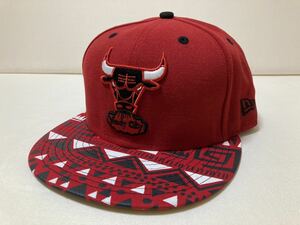 NEW ERA ニューエラ NBA Chicago Bulls シカゴ・ブルズ 9FIFTY Snapbackキャップ フリーサイズ