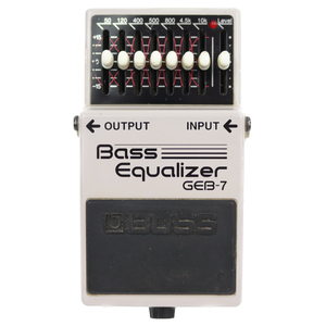 【中古】 イコライザー エフェクター BOSS GEB-7 Bass Equalizer ベースエフェクター