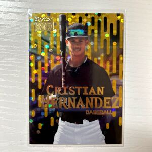 2022 Upper Deck Skybox Metal Universe Cristian Hernandez Premium yellow pmg 150枚限定