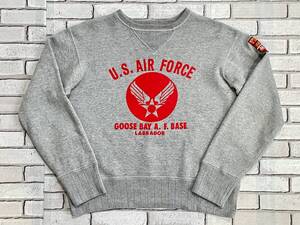 ＵＳＥＤ　THE FEW　ザ フュー　長袖スウェット　サイズＳ　U.S.AIR FORCE GOOSE BAY A.F.BASE LABRADOR