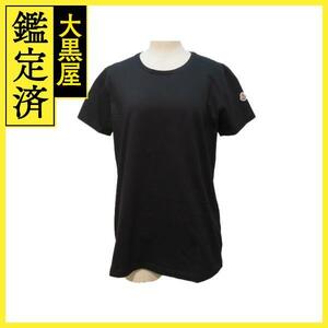 MONCLER　モンクレール　半袖Tシャツ　レディースL　ブラック　コットン　I10938C73200　2141200394860　【432】