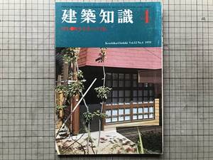 『建築知識 第12巻第4号 1970年 特集 概算見積りの実際』土屋巌・森田音之・小松原英夫・工藤進・河野邦彦・赤堀弘 他 建築知識社 20568