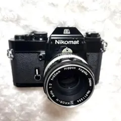 ニコマートEL 日本光学50mm 付き　ブラックボディ