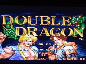 ダブルドラゴン MVS テクノスジャパン TECHNOSJAPAN DOUBLE DRAGON