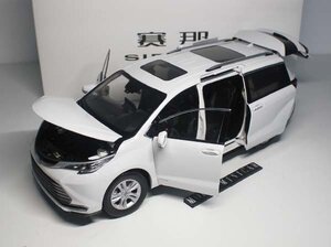 ▲超希少！白！Toyota特注！1/18 トヨタ New SIENNA MPV 2022 新品