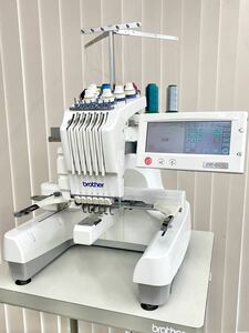 ☆送料無料☆ PR600ブラザー 業務用刺しゅう機 PRT0201 6針ミシン 良質中古 ビジネス プロ向け 部品交換 内部清掃 メンテナンス済 試縫い済