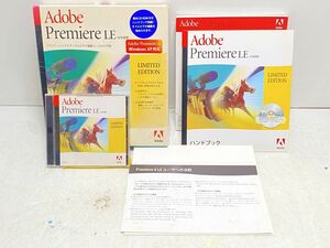 【中古】Adobe Premiere LE 日本語版　LIMITED EDITION Windows XP 対応　現状品【2424020008552】