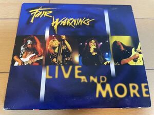 FAIR WARNING / Live And More 国内盤 2枚組