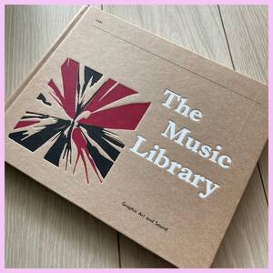 希少!!!洋書 アートワーク集【The Music Library】レコードジャケット/アートワーク/デザイン/graphic art and sound