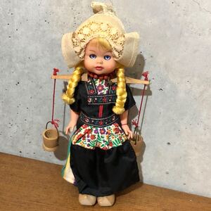 【即決/送料無料】GENUINE ROZETTA DOLLS AMSTERDAM Holland オランダ製スリープアイロゼッタ人形 ヴィンテージ西洋人形 【USED】