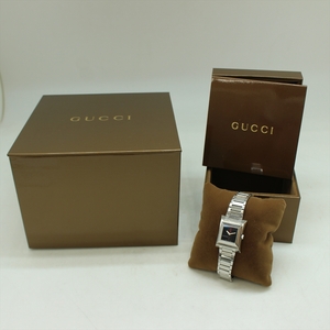 ★GUCCI レディース 腕時計 111L YA111502 グッチ スチール スクエア