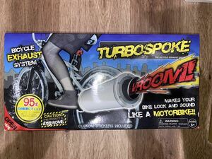 Turbospoke 自転車　カスタム　エキゾーストシステム 新品ニブライドバイクロアーキッズゲームアウトドアサウンド