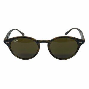 ■ 1円 ～ 正規 中古品 参定2.8万■ Ray-Ban レイバン ■ サングラス RB2180 F 710/73 51□20 ■ ブラウン べっ甲 柄 眼鏡 アイウェア